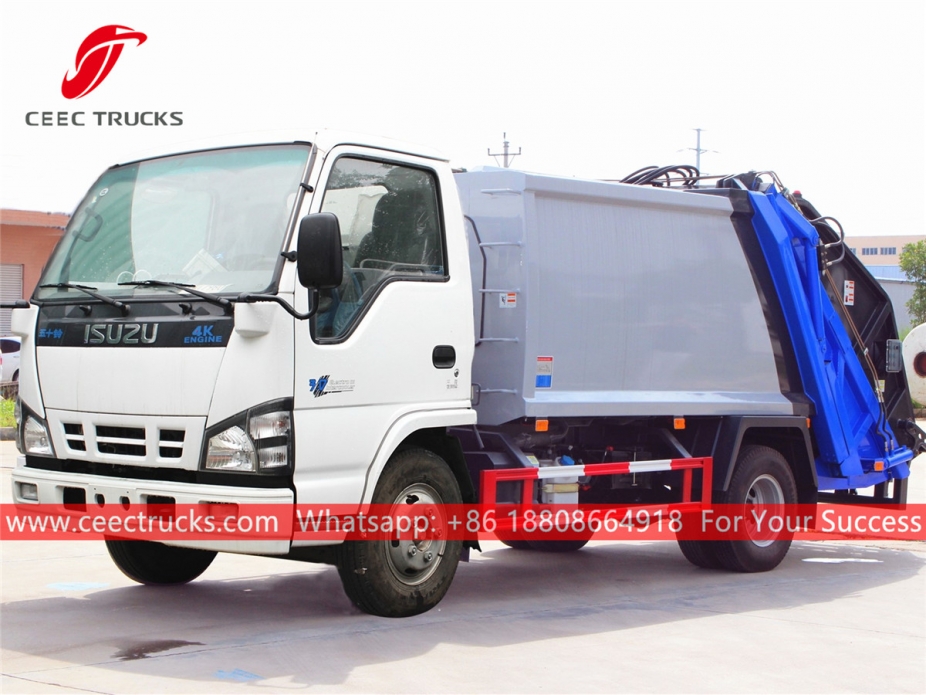 ISUZU 4*2 Camion di compressione dei rifiuti