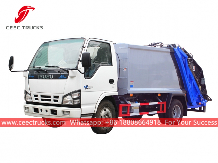 ISUZU 4*2 Camion di compressione dei rifiuti