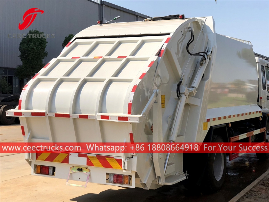 European standard 12,000 liters refuse compactor truck kit