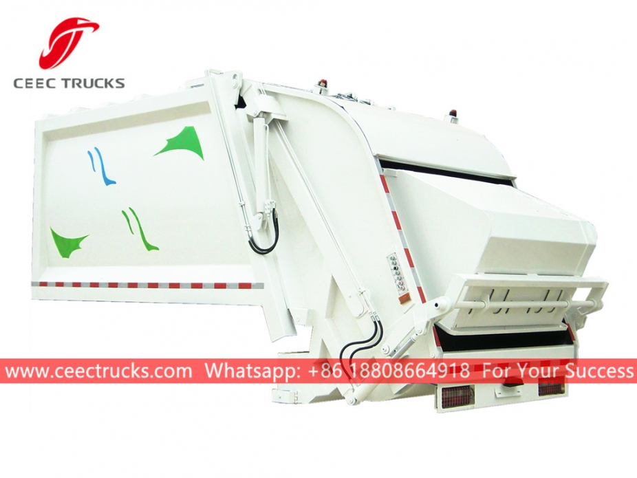 Good quality 10,000 liters waste compression truck body kit