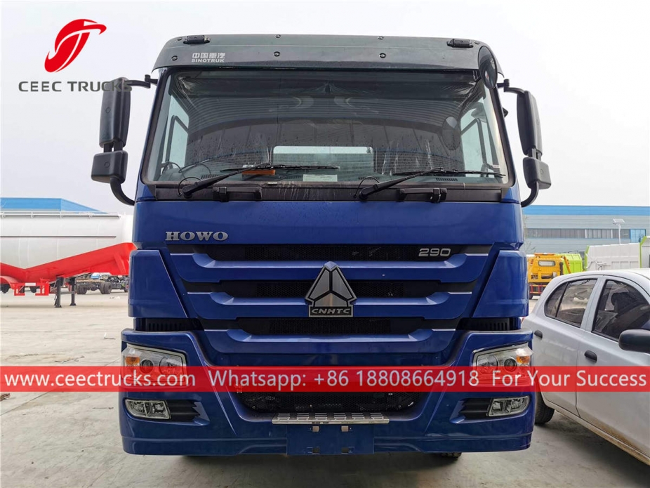 WHOO RHD Camion della spazzatura con braccio oscillante