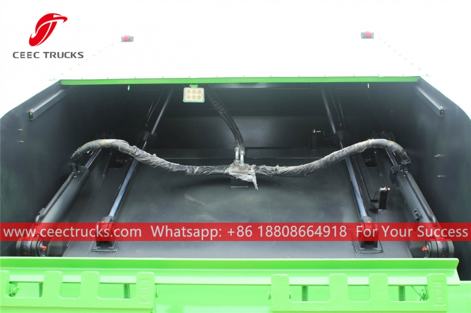 High quality 12,000 liters waste compactor truck body kit