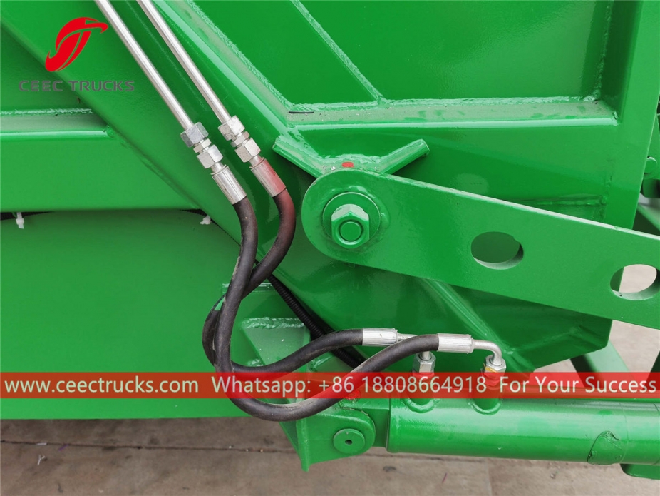 Good quality 10,000 liters rubbish truck compactor body