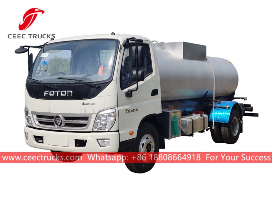 FOTON stainless steel water truck