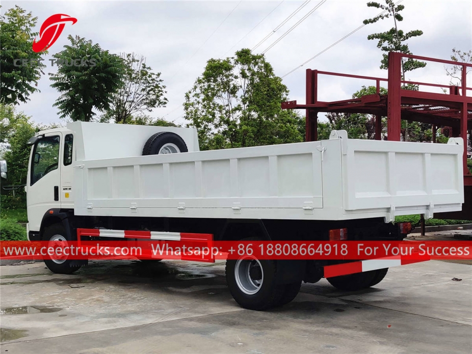 HOWO RHD light duty tipper truck