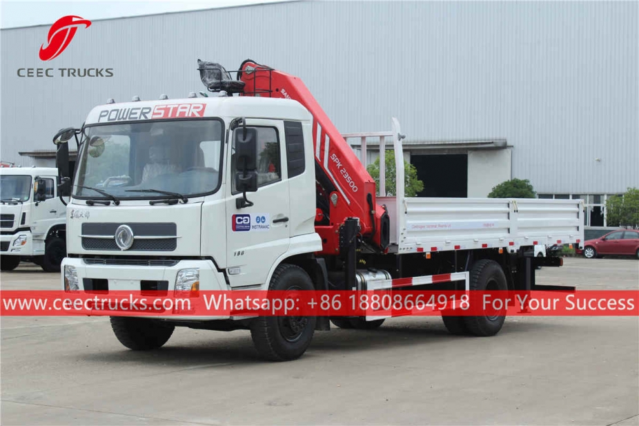 10 Tons Palfinger crane truck