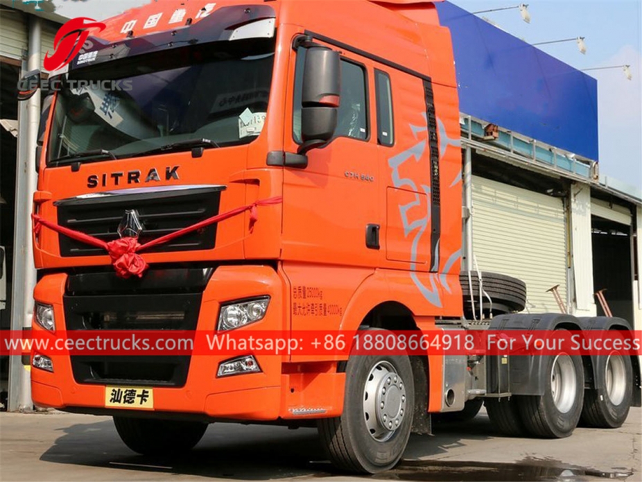 SINOTRUK new model 6×4 SITRAK 440HP prime mover with MAN technology