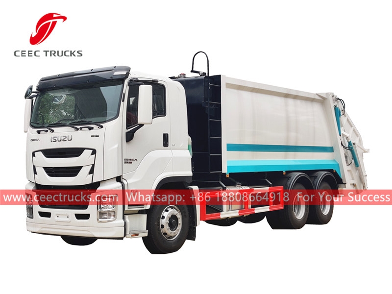 High quality ISUZU GIGA refuse compactor truck