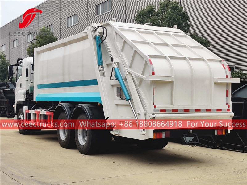 High quality ISUZU GIGA refuse compactor truck