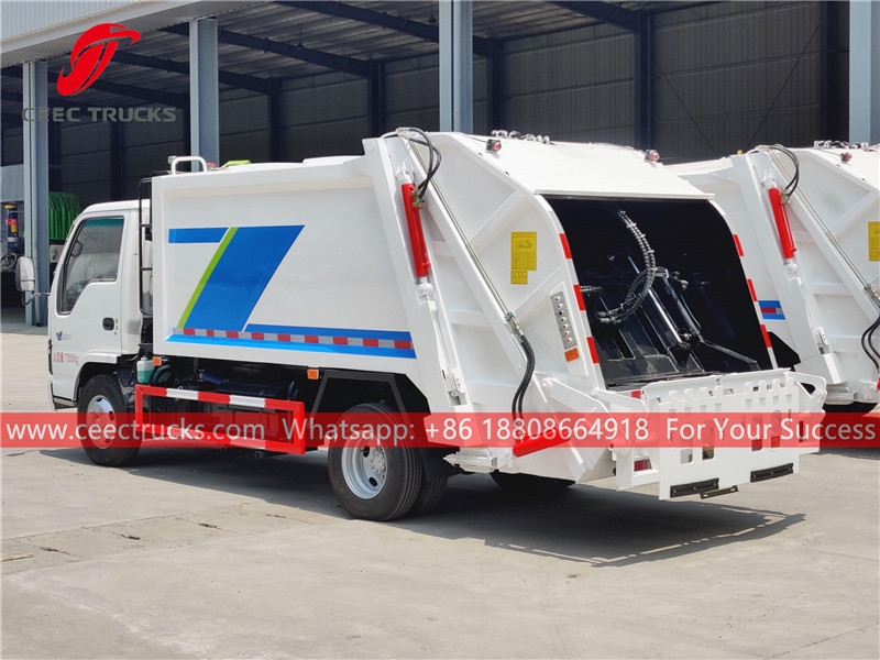 ISUZU 6CBM Garbage compressor truck