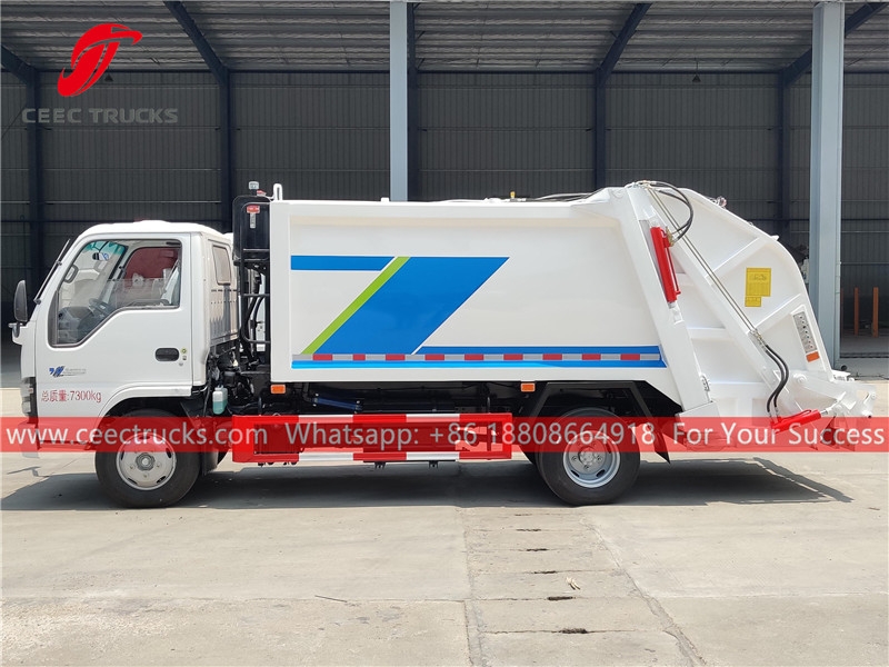 ISUZU 6CBM Garbage compressor truck