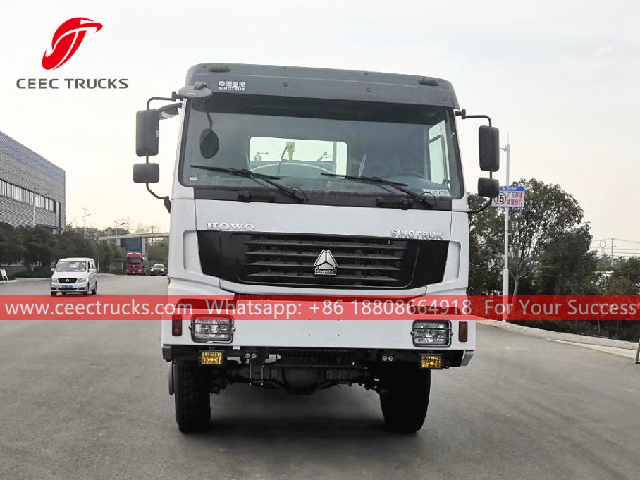 HOWO stainless steel milk tank truck