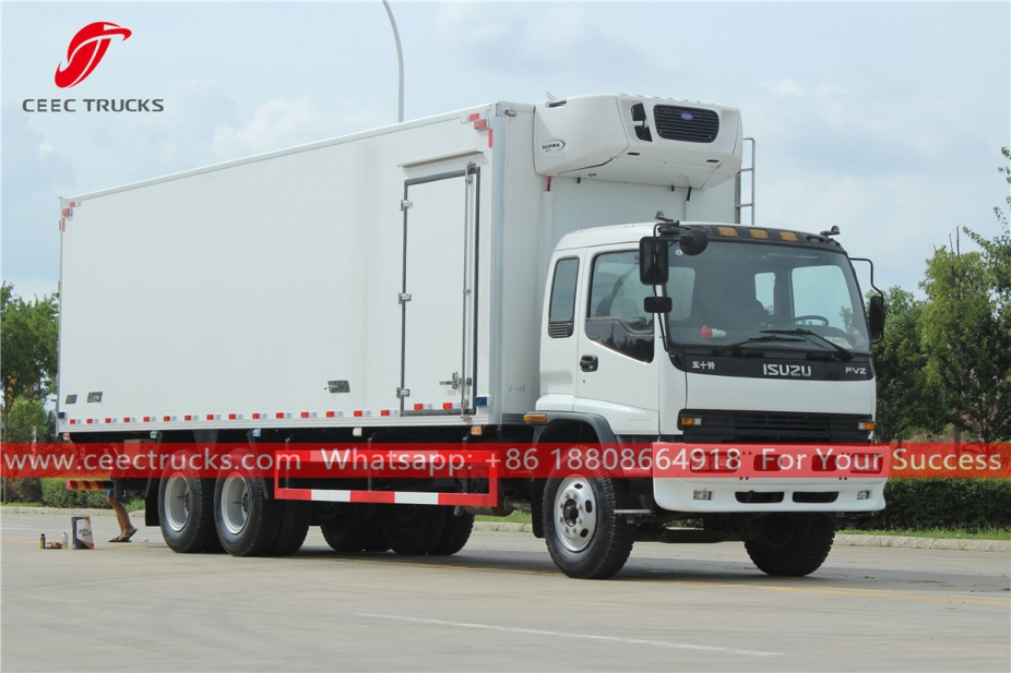 ISUZU 10 wheeler refrigerated truck