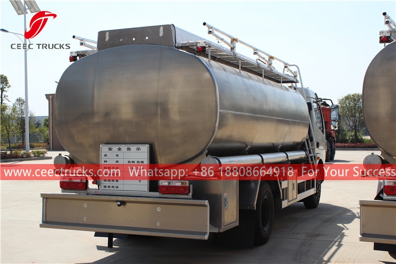 ISUZU stainless steel refueling truck