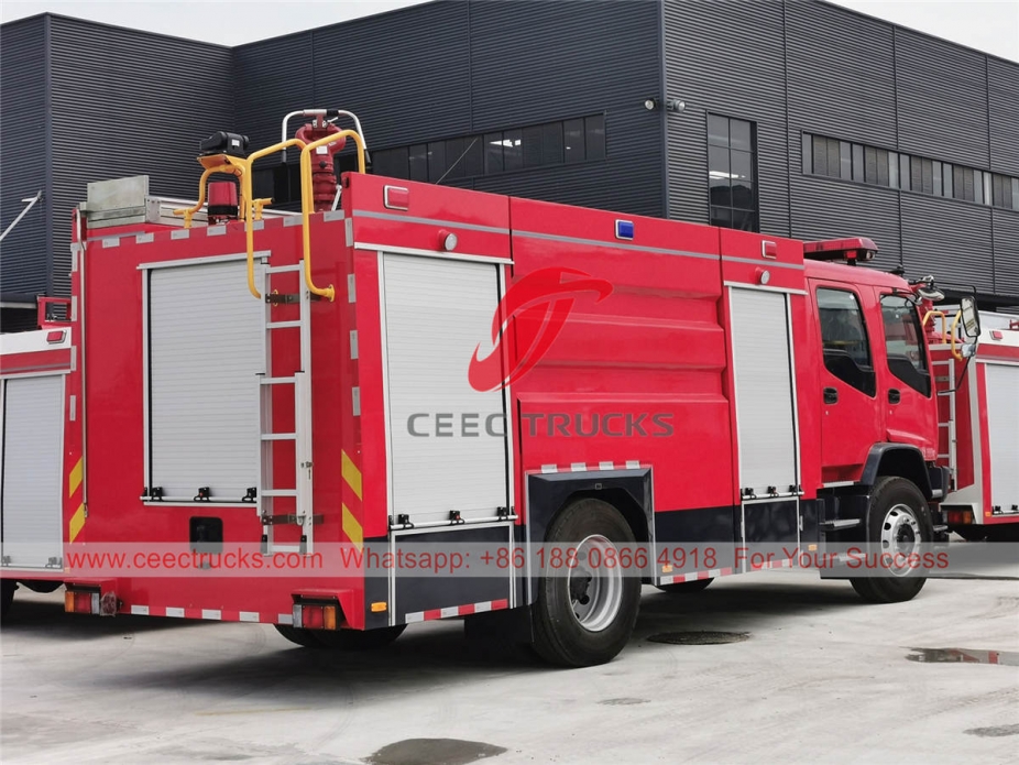 ISUZU FVR water-foam fire truck