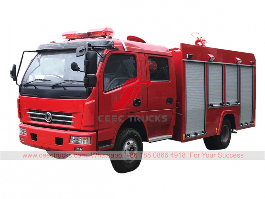 Dongfeng 4×2 RHD fire lorry