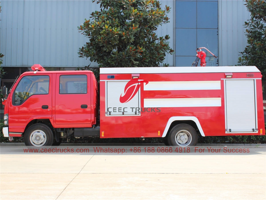 ISUZU 4×2 fire lorry