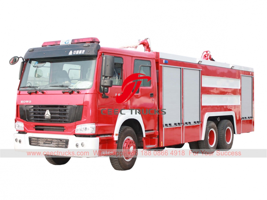 HOWO 10 wheeler fire engine