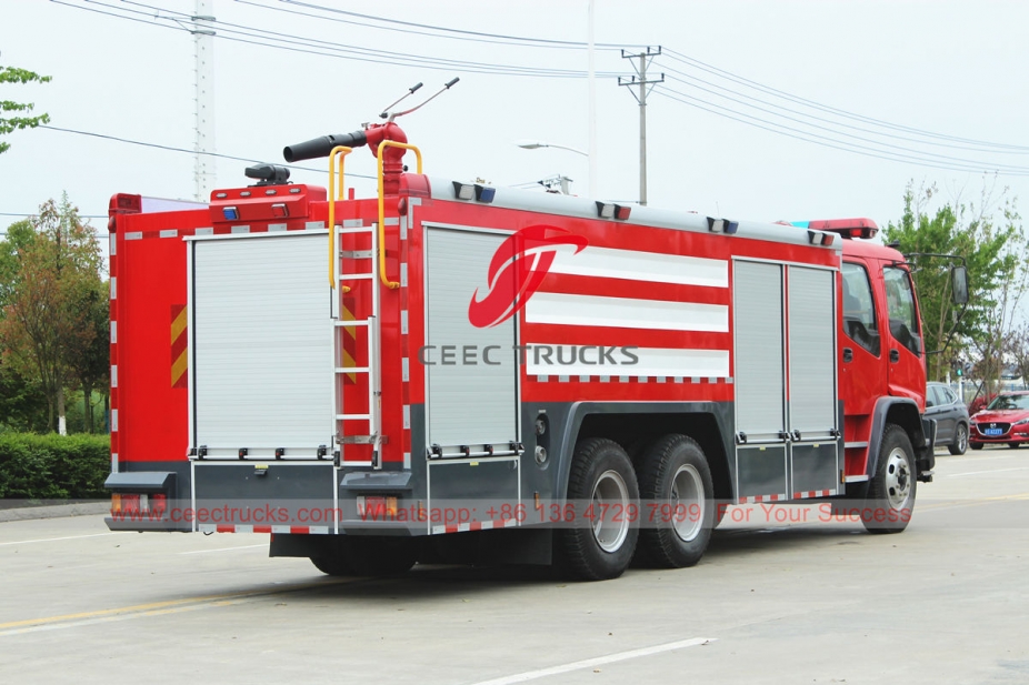 ISUZU FVZ water-foam fire truck