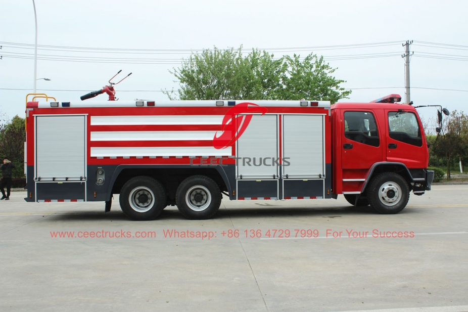 ISUZU FVZ water-foam fire truck