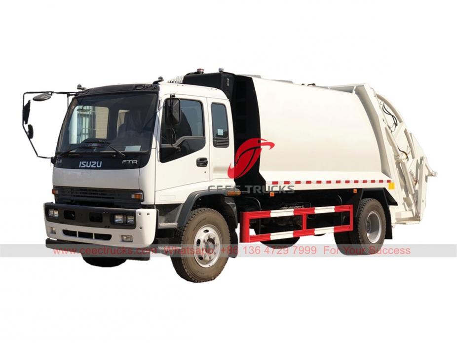 Camion ISUZU 12CBM per la compressione dei rifiuti