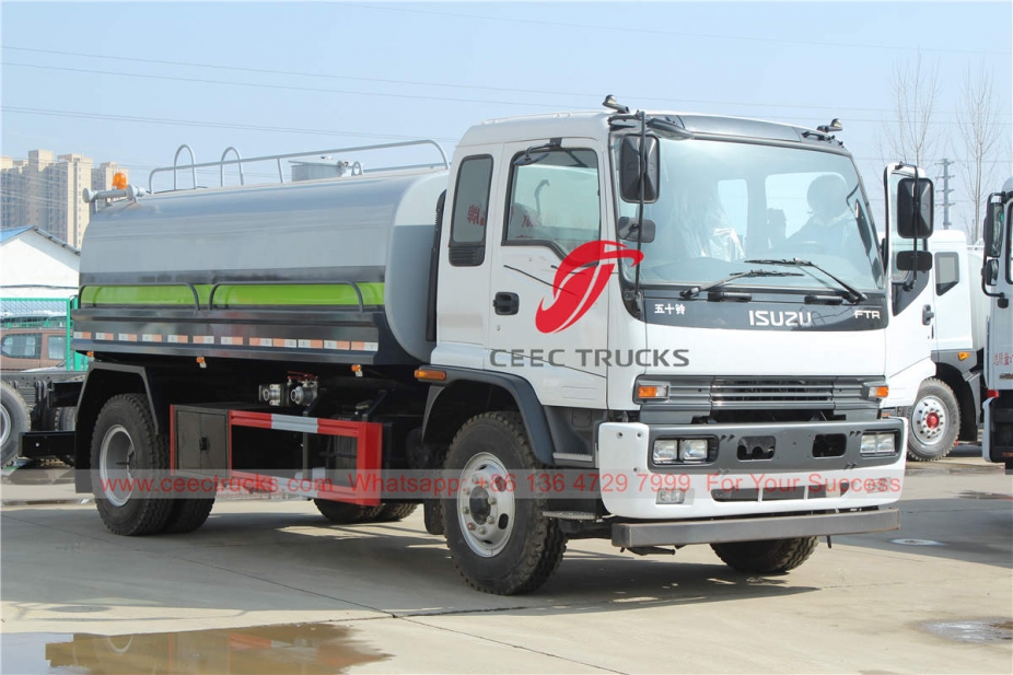 ISUZU FTR water tanker truck for sale