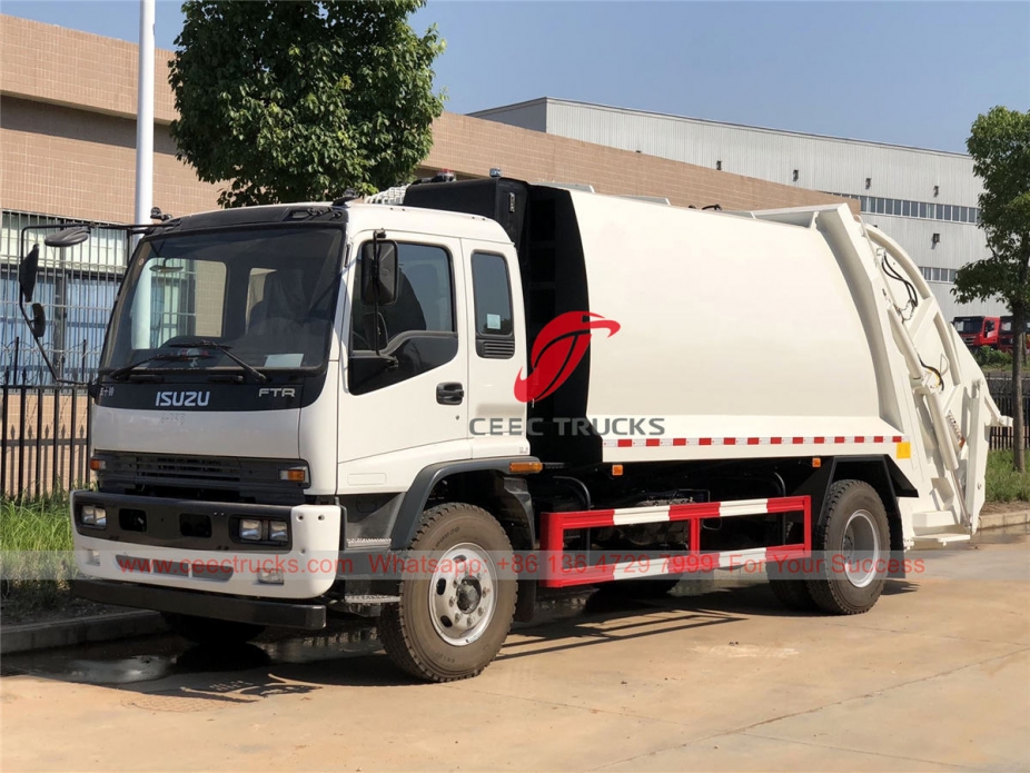 Camion ISUZU 12CBM per la compressione dei rifiuti