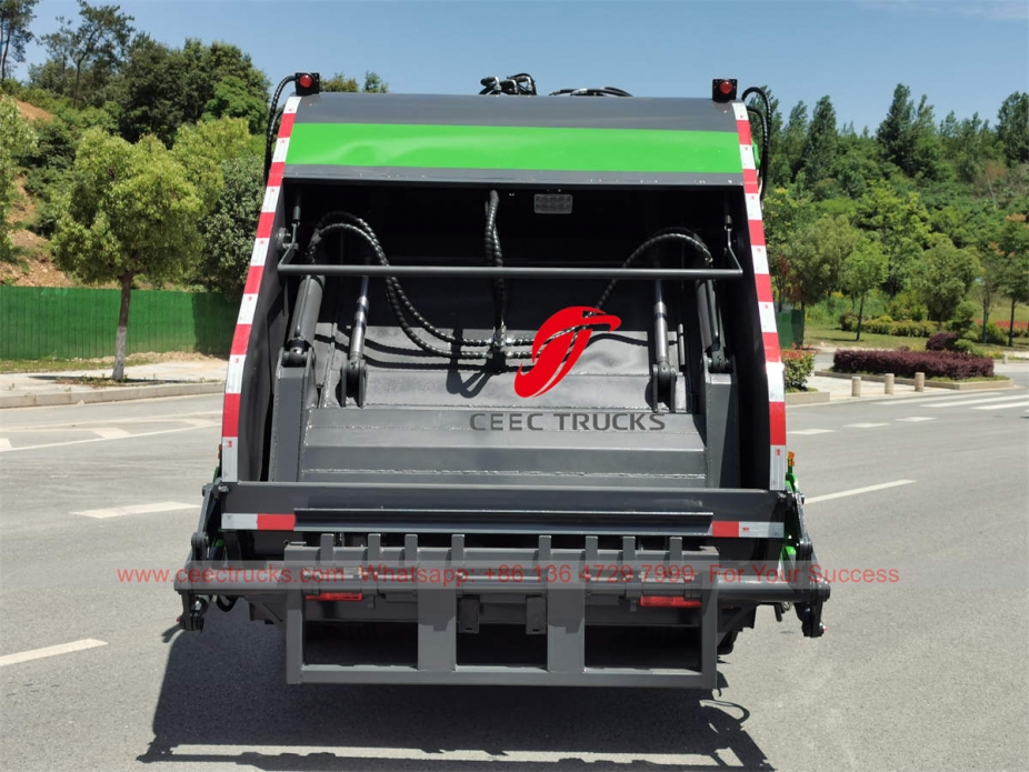 Dongfeng 6 wheels rear loader