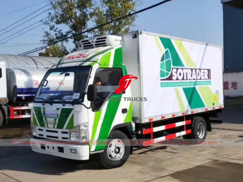 ISUZU 4 ton freezer truck