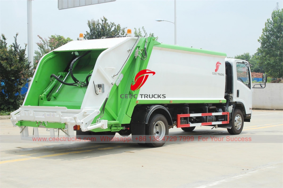 ISUZU Garbage compression truck for sale