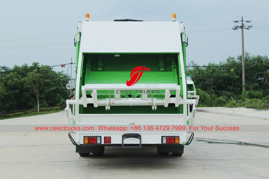 ISUZU FTR back loading garbage truck