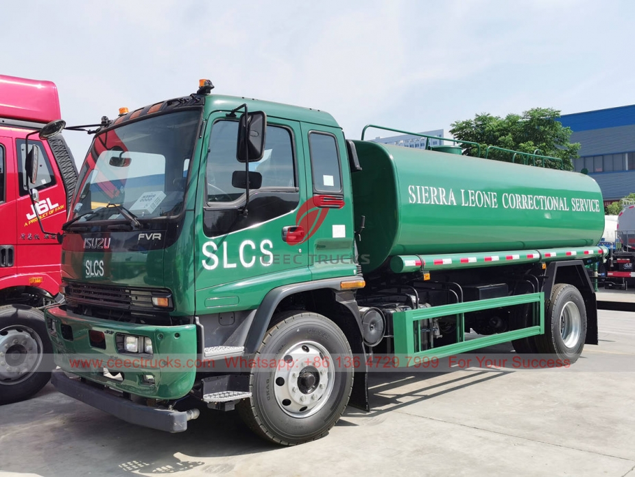 ISUZU FVR water spray truck for sale