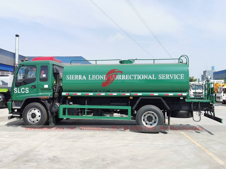 ISUZU FVR water spray truck for sale