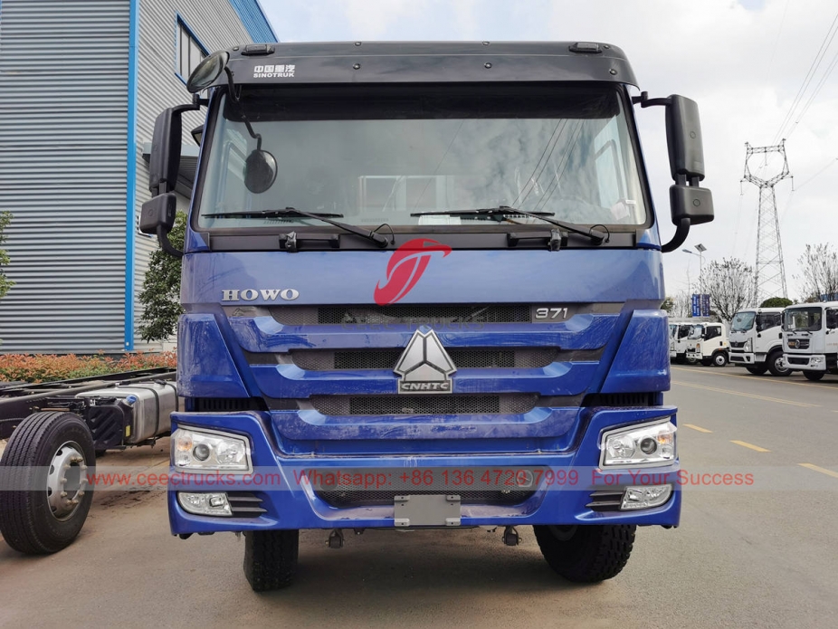 HOWO 20CBM refuse compactor truck for export