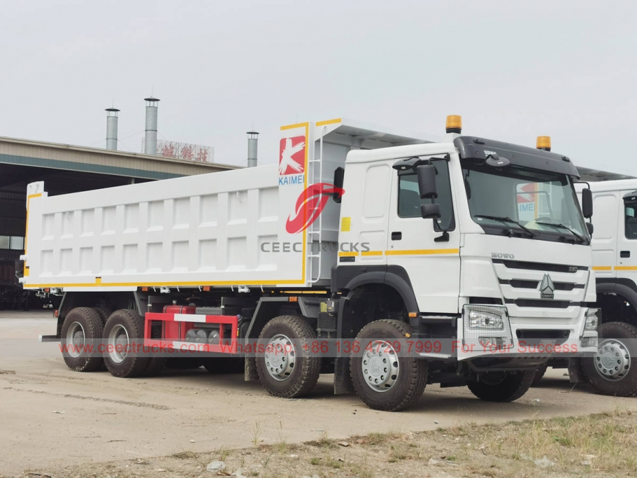 HOWO 12 wheeler tipper lorry