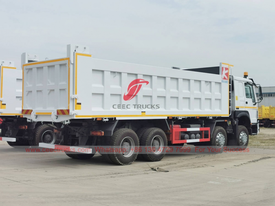 HOWO 12 wheeler tipper lorry