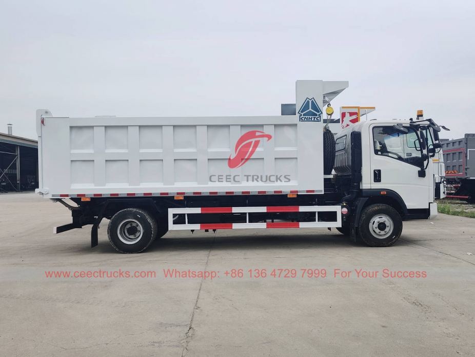 HOWO 6 wheeler tipper truck