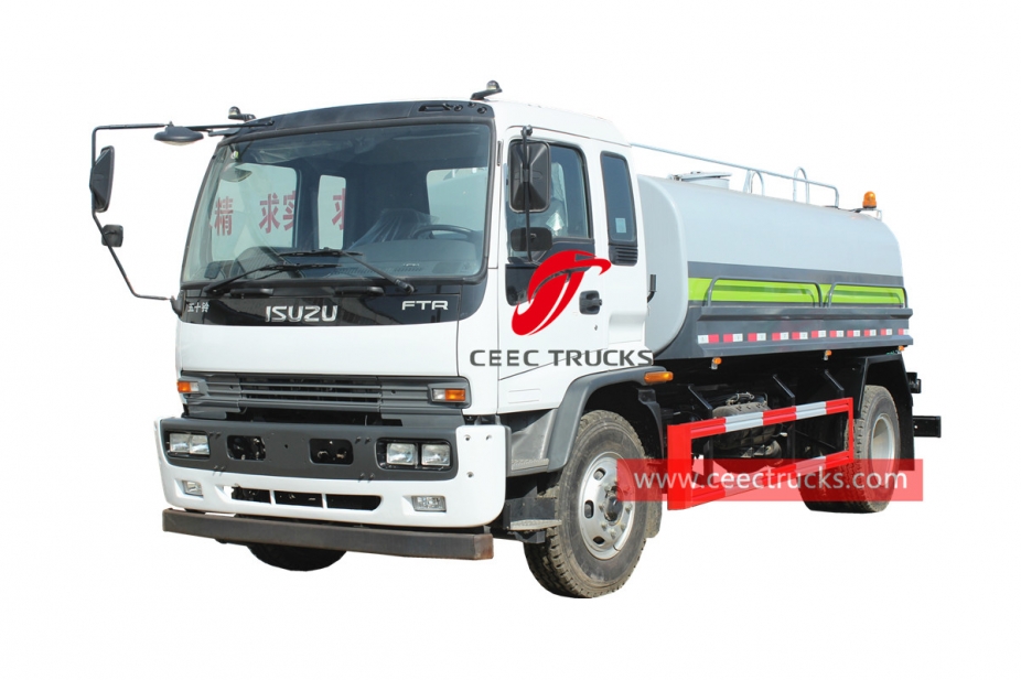 ISUZU FTR water tanker truck for sale