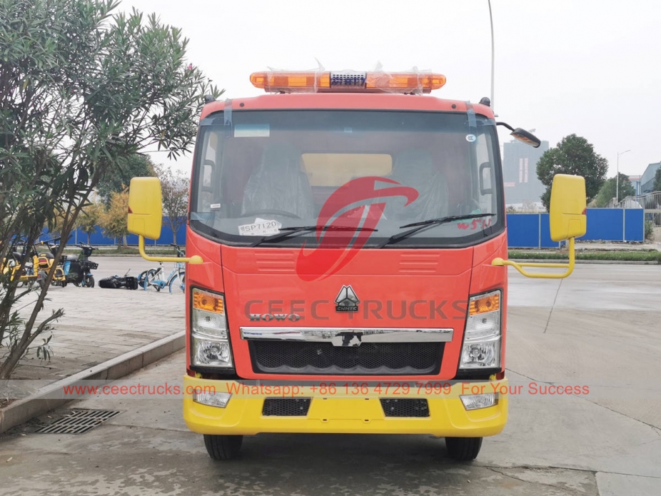 HOWO 5cbm road sweeper truck