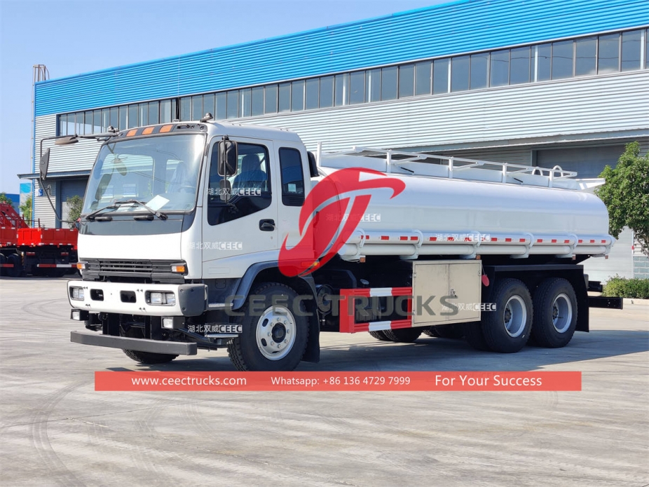 Brand new ISUZU FVZ 300HP stainless steel cooking oil transport truck