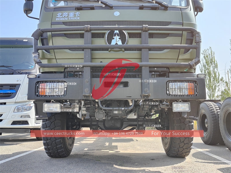 Beiben 6×6 military tractor unit at discount price