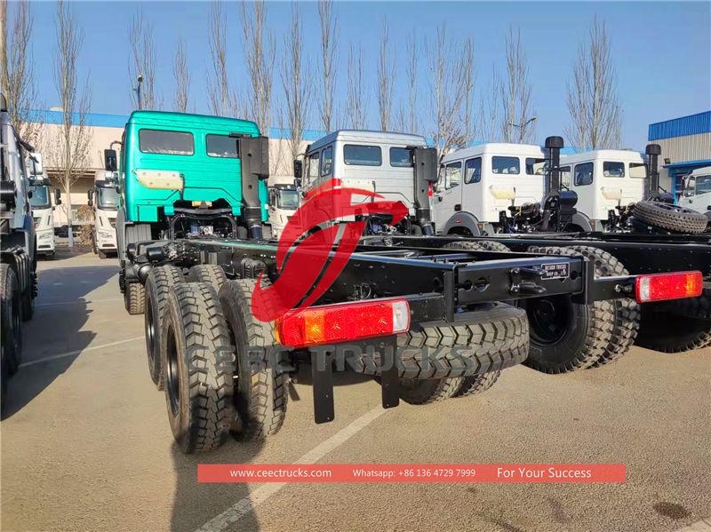 congo beiben 6*6 drive 2642 truck chassis