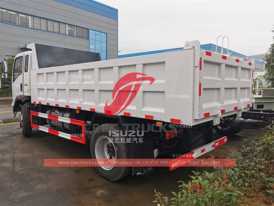 HOWO 4×2 small tipper lorry 5 tons dump truck