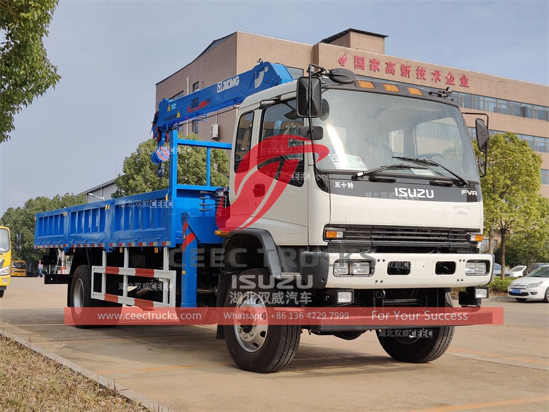 ISUZU FVR 4×4 AWD Crane Truck for sale