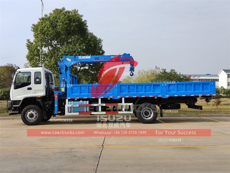 ISUZU FVR 4×4 AWD Crane Truck for sale