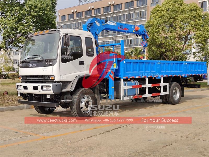 ISUZU FVR 4×4 AWD Crane Truck for sale