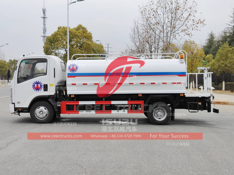 ISUZU KV600 130HP water sprinkler truck