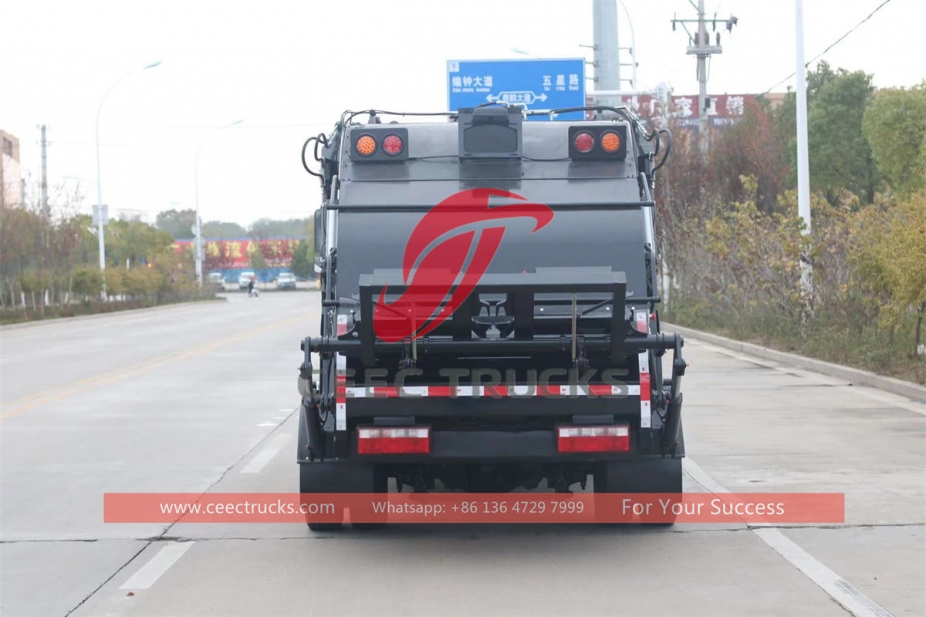 Custom-made FAW 6 wheels 6CBM waste compactor truck for sale