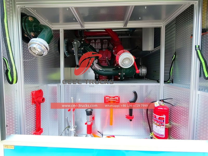 HOWO 5000 Liters water tank fire engine