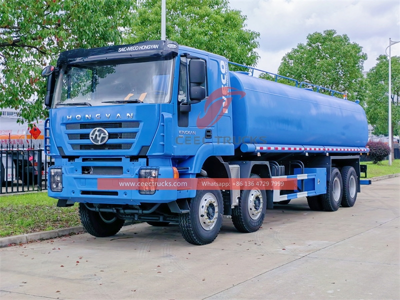 IVECO 8x4 25000 liters water delivery tanker truck with factory direct sale